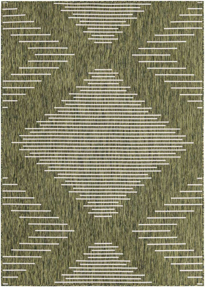 5' 3 x 8' Easy-Clean Modern Indoor / Outdoor Rug