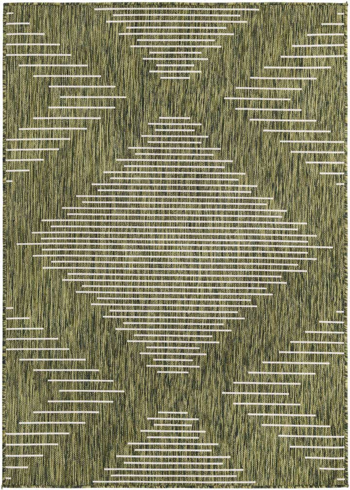 4' x 6' Easy-Clean Modern Indoor / Outdoor Rug