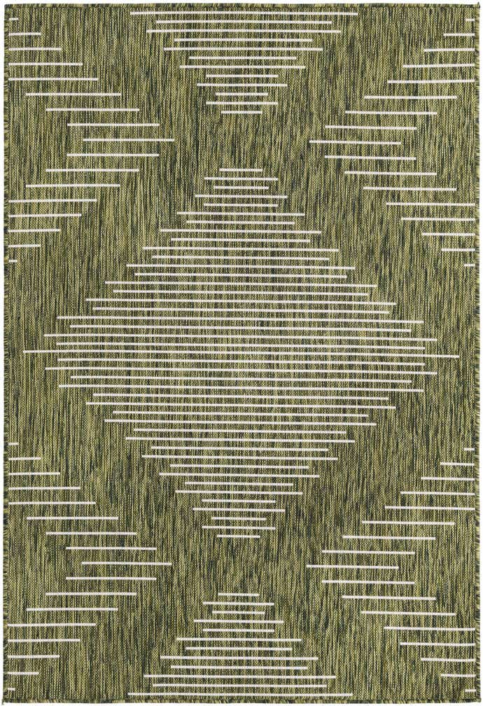 4' x 6' Easy-Clean Modern Indoor / Outdoor Rug