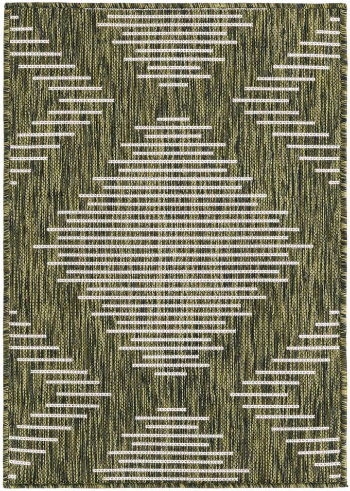 2' x 3' Easy-Clean Modern Indoor / Outdoor Rug