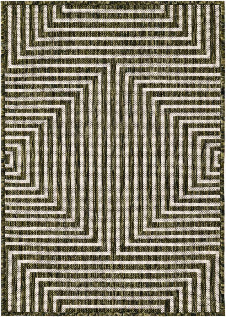 2' x 3' Easy-Clean Modern Indoor / Outdoor Rug