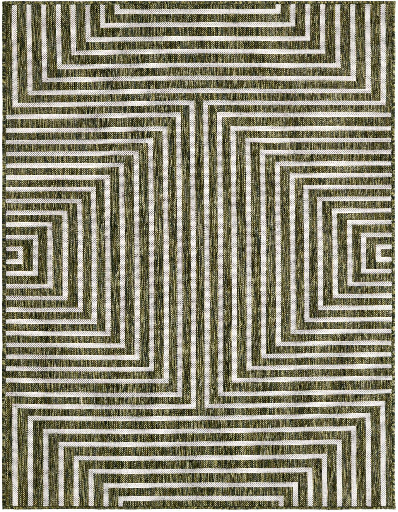 4' x 6' Easy-Clean Modern Indoor / Outdoor Rug
