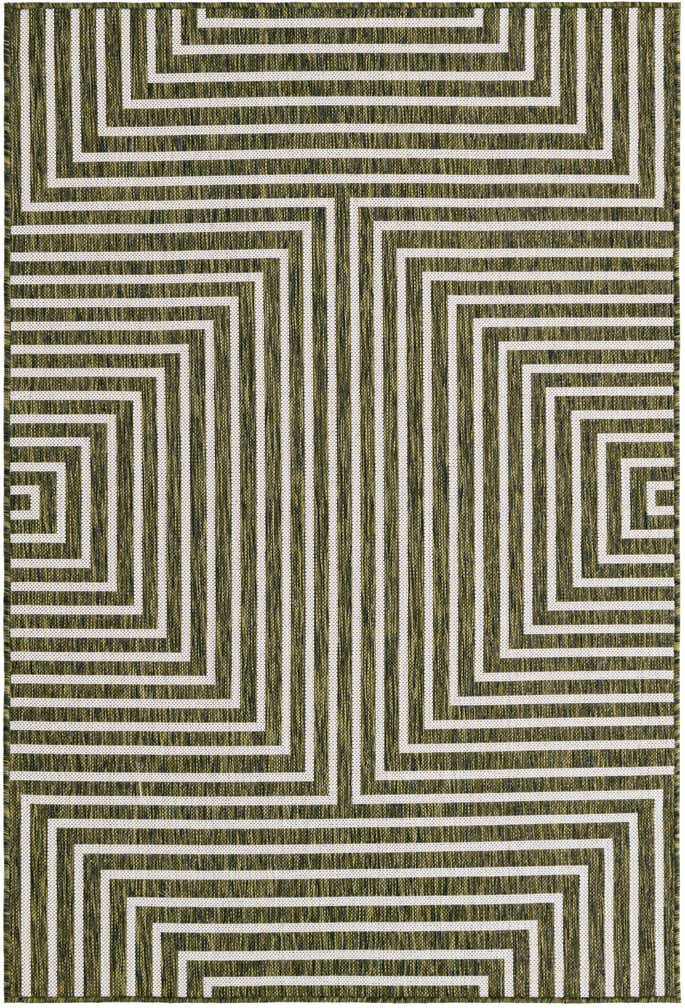 4' x 6' Easy-Clean Modern Indoor / Outdoor Rug