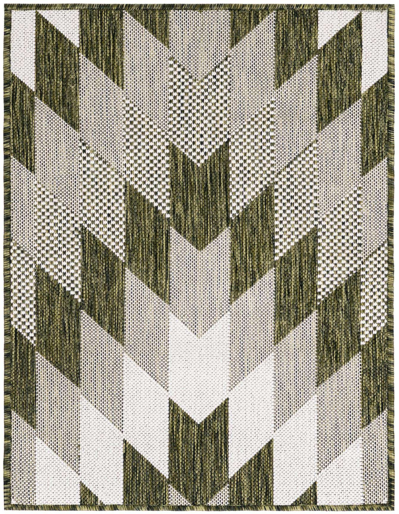 2' x 3' Easy-Clean Modern Indoor / Outdoor Rug
