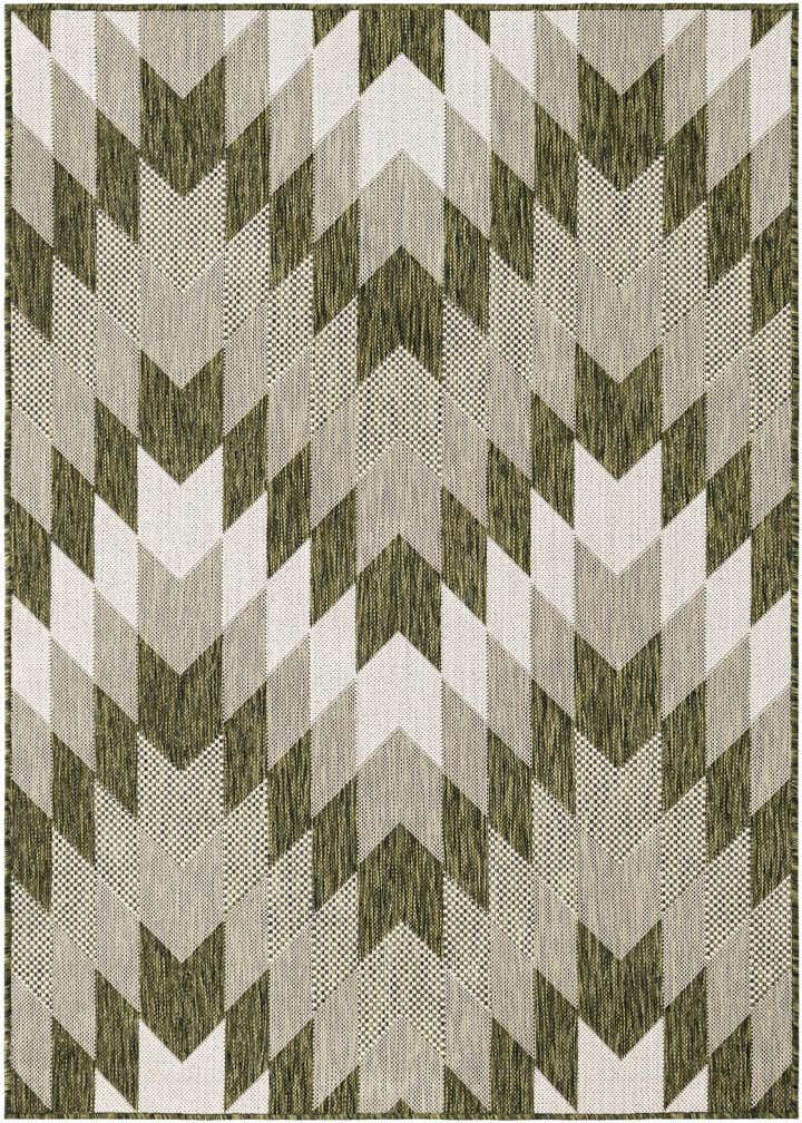 4' x 6' Easy-Clean Modern Indoor / Outdoor Rug