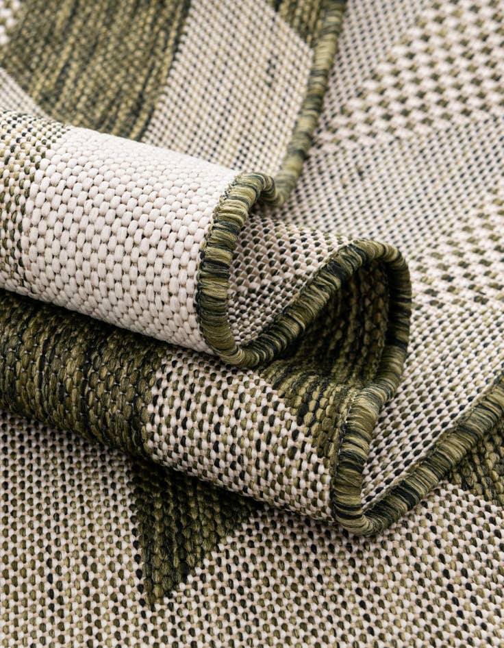 Detail image of 7' 10 x 10'  Washable Modern Indoor / Outdoor Rug