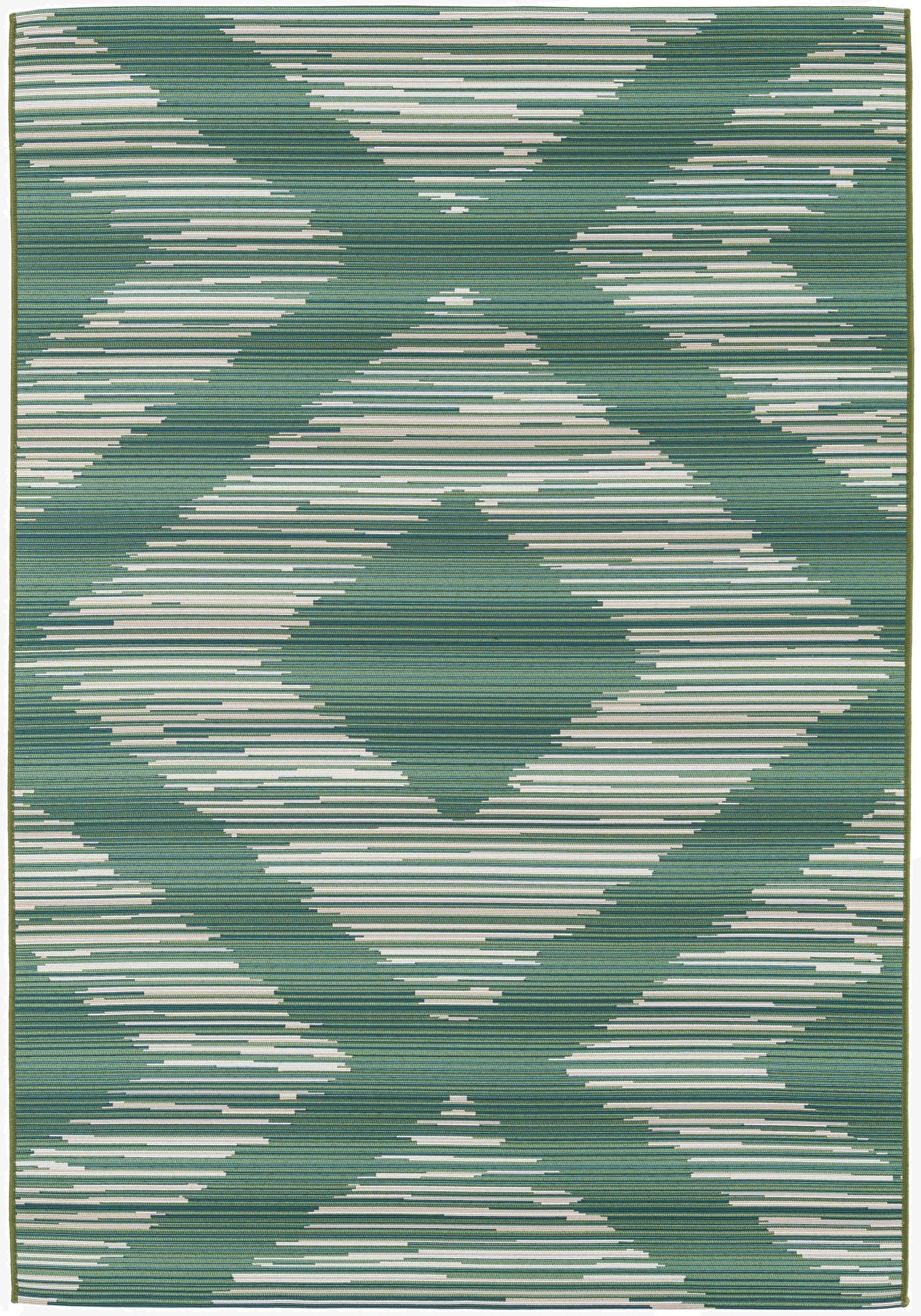 5' 3 x 7' 7  Washable Modern Indoor / Outdoor Rug