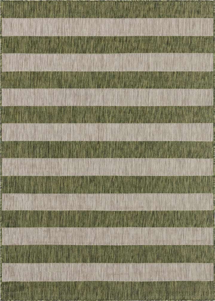 7' 10 x 11' Easy-Clean Ribbon Indoor / Outdoor Rug