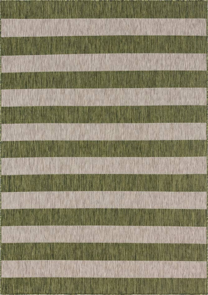 Detail image of 7' x 10' Easy-Clean Ribbon Indoor / Outdoor Rug