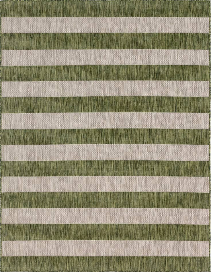 Detail image of 4' x 6' Easy-Clean Ribbon Indoor / Outdoor Rug