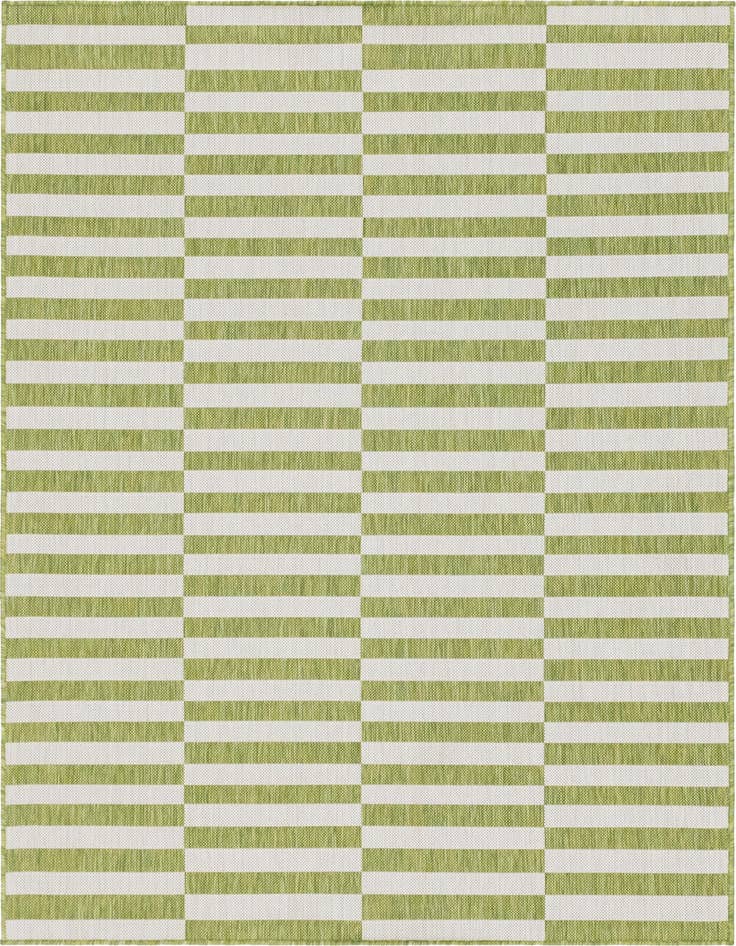 Detail image of 7' x 10' Easy-Clean Ribbon Indoor / Outdoor Rug