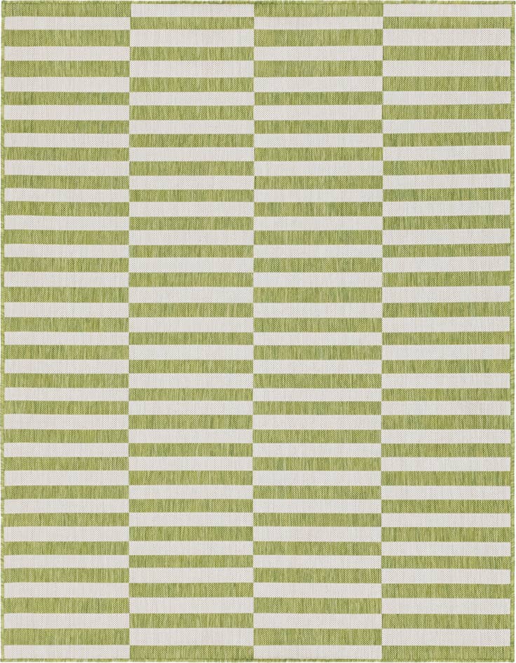 Detail image of 6' x 9' Easy-Clean Ribbon Indoor / Outdoor Rug