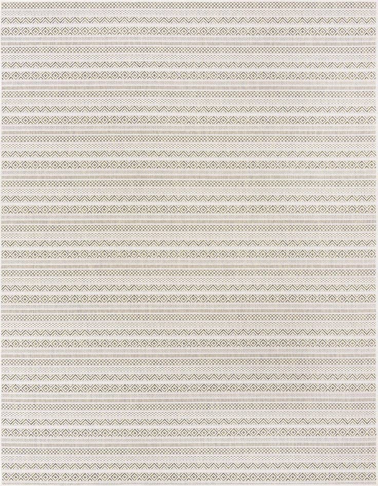 Detail image of 7' x 10' Easy-Clean Ribbon Indoor / Outdoor Rug