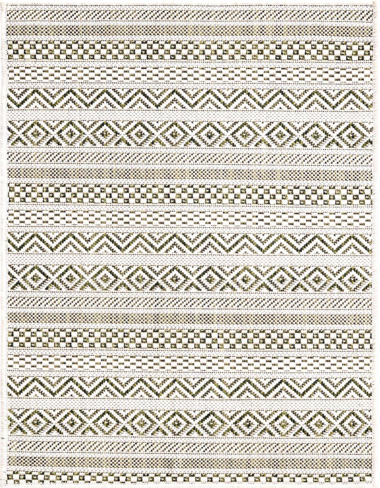 2' x 3' Easy-Clean Ribbon Indoor / Outdoor Rug