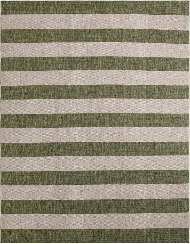Detail image of 10' x 13' Easy-Clean Ribbon Indoor / Outdoor Rug