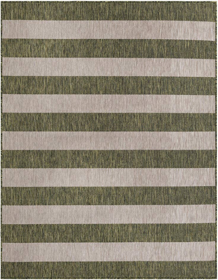 Detail image of 5' 3 x 7' Easy-Clean Ribbon Indoor / Outdoor Rug