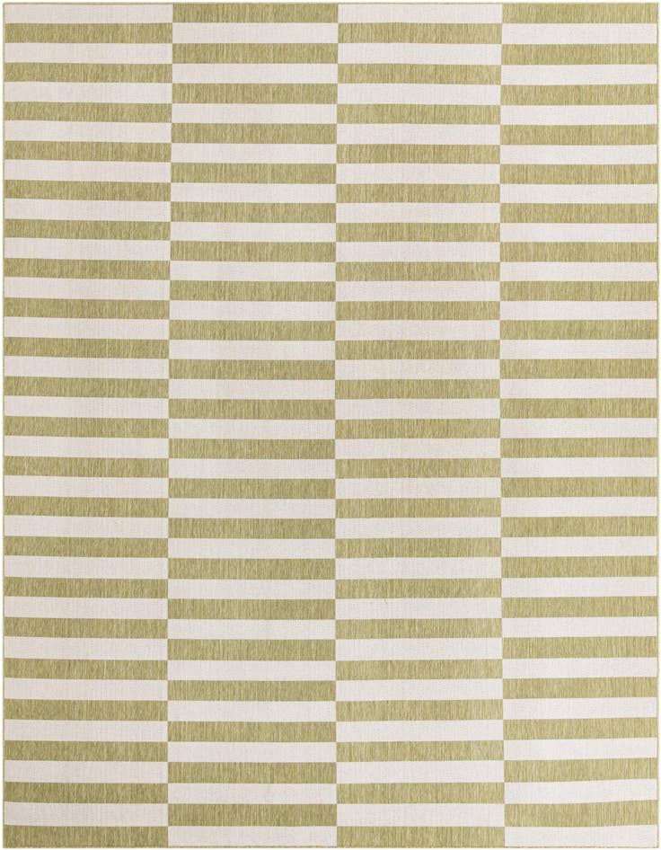 Detail image of 10' x 14' Easy-Clean Ribbon Indoor / Outdoor Rug