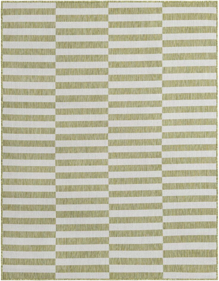 Detail image of 5' 3 x 7' Easy-Clean Ribbon Indoor / Outdoor Rug