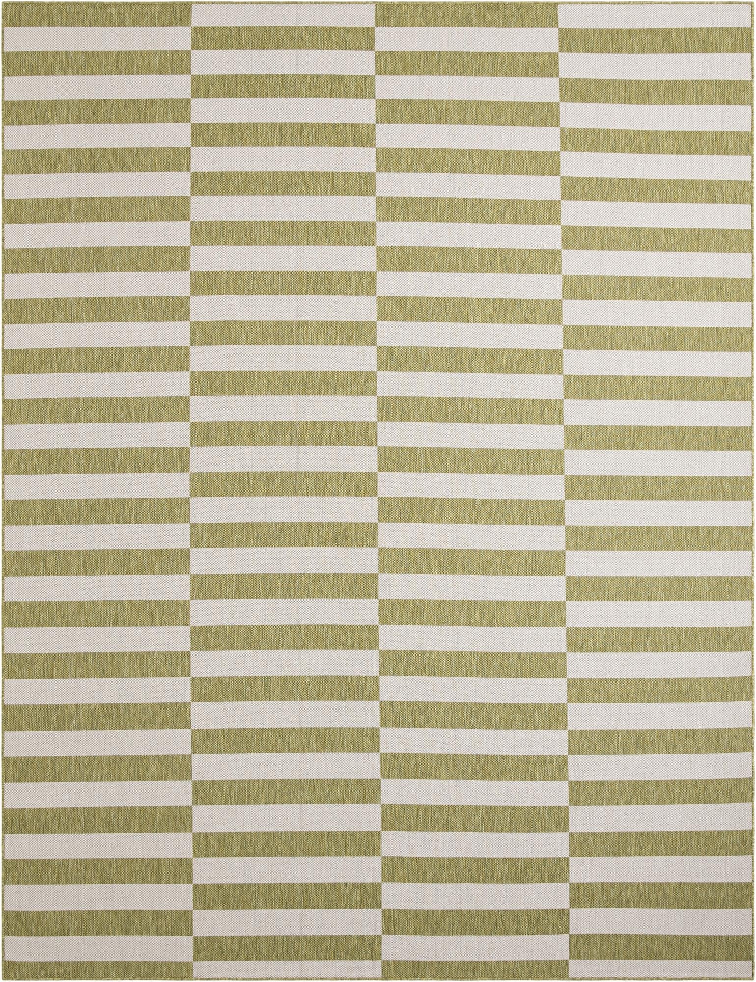 10' x 13' Washable Ribbon Indoor / Outdoor Rug