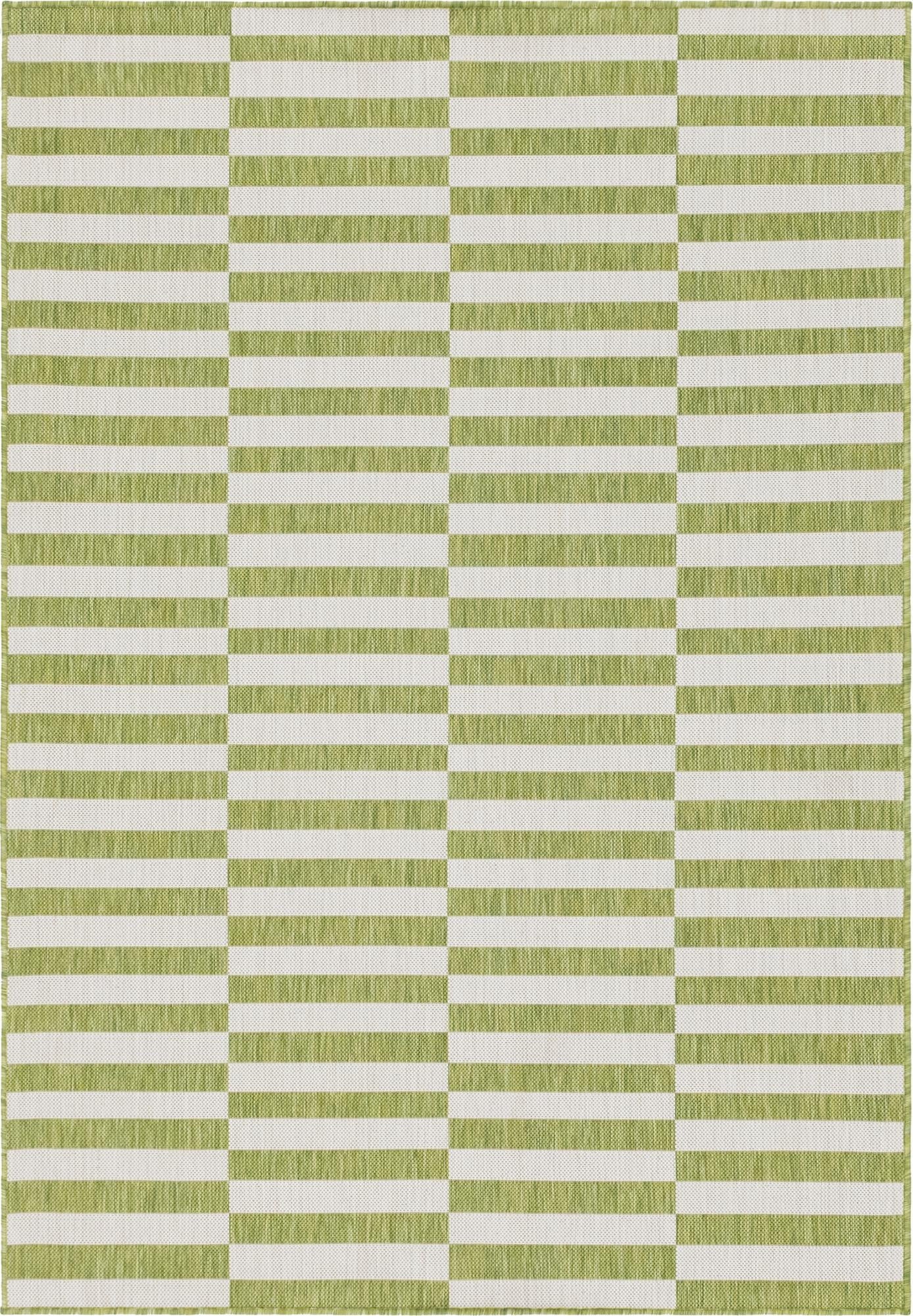 7' x 10' Washable Ribbon Indoor / Outdoor Rug