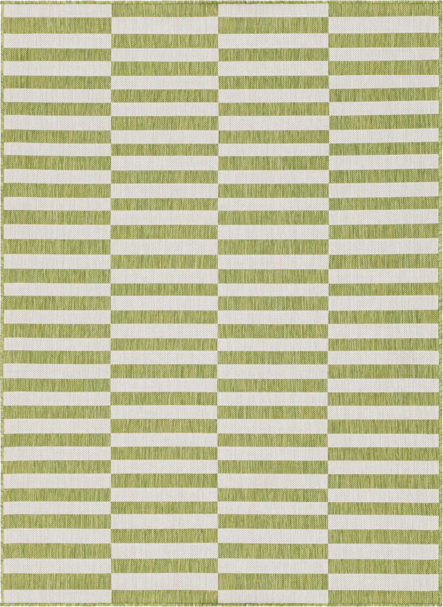 7' 10 x 11' Washable Ribbon Indoor / Outdoor Rug