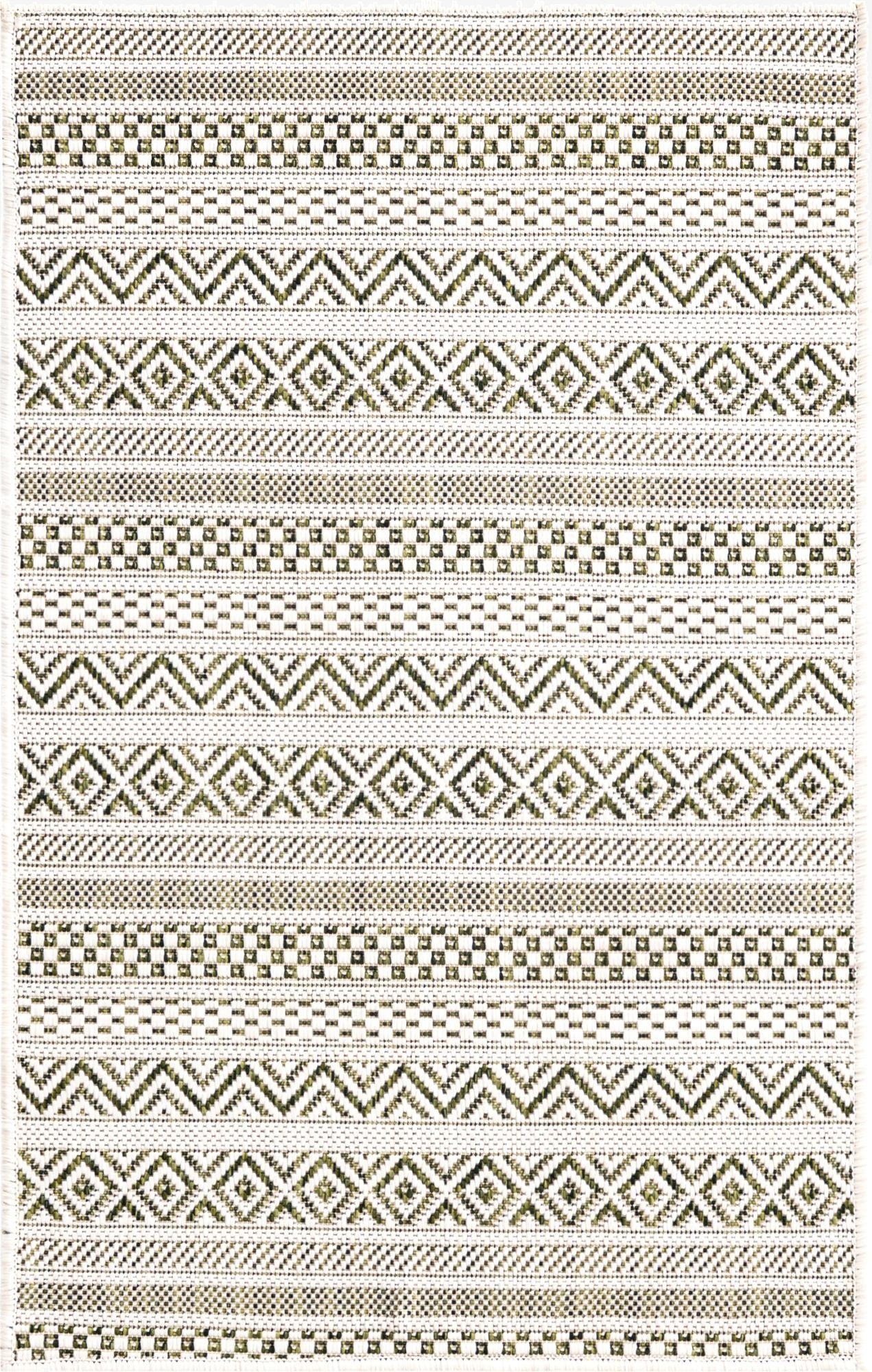 2' x 3' Washable Ribbon Indoor / Outdoor Rug