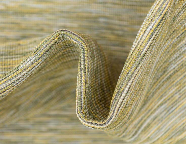 Detail image of 6' 3 x 9' Easy-Clean Solid Indoor / Outdoor Rug