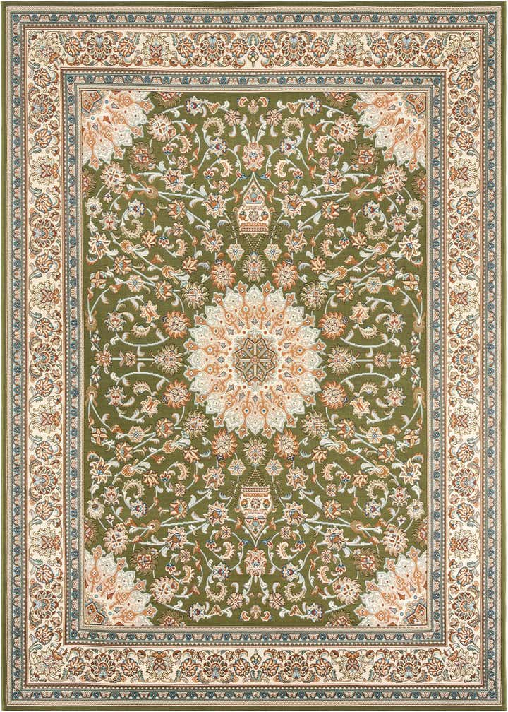 7' 10 x 10' Easy-Clean Traditional Indoor / Outdoor Rug