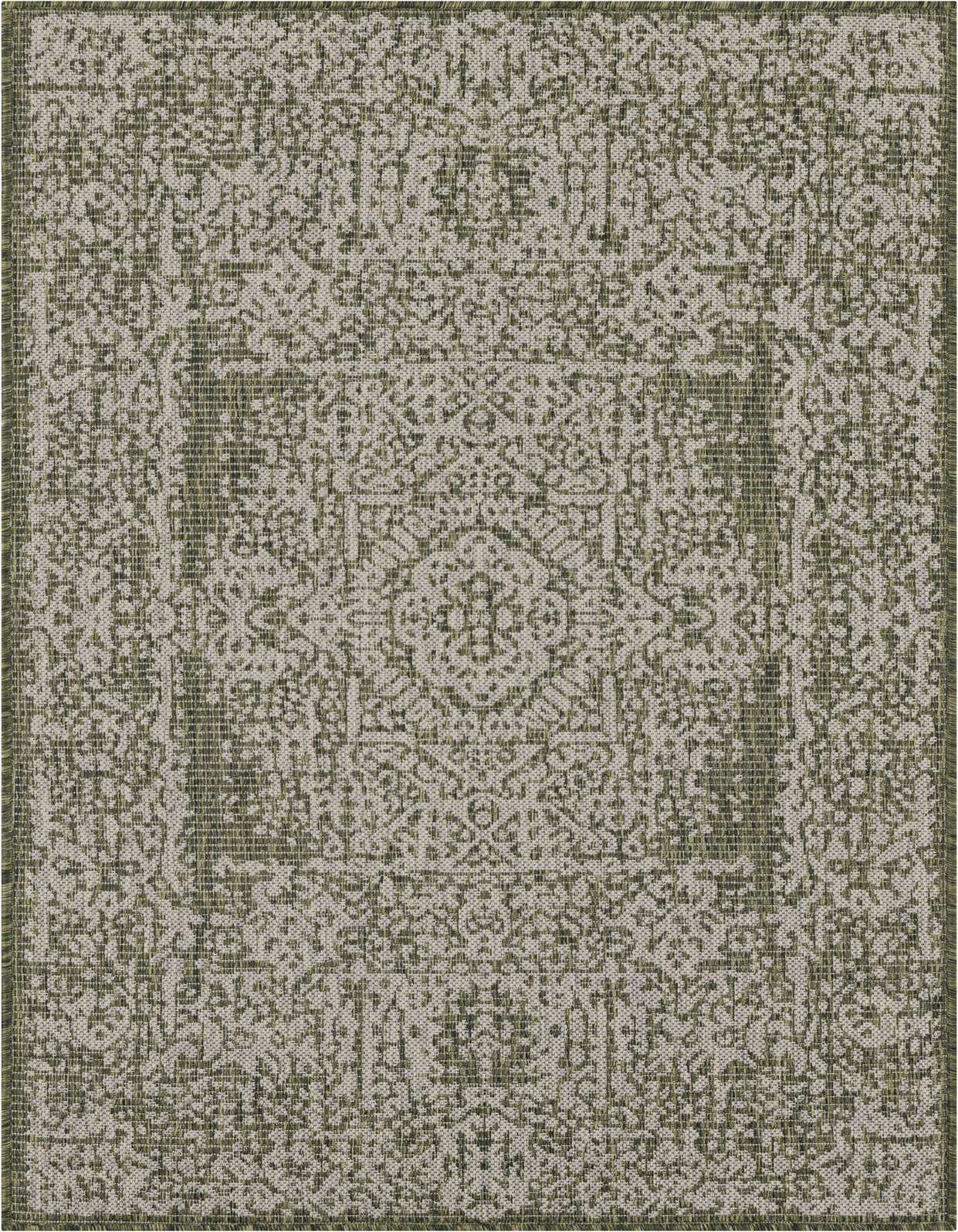 3' x 5' 3 Easy-Clean Traditional Indoor / Outdoor Rug