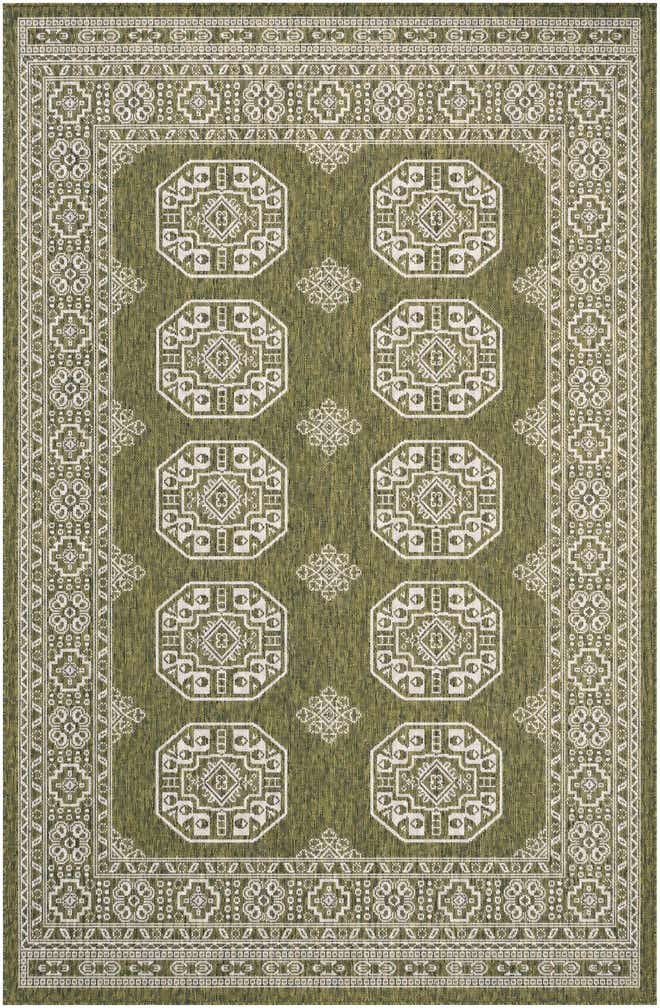 160cm x 245cm Easy-Clean Traditional Indoor / Outdoor Rug