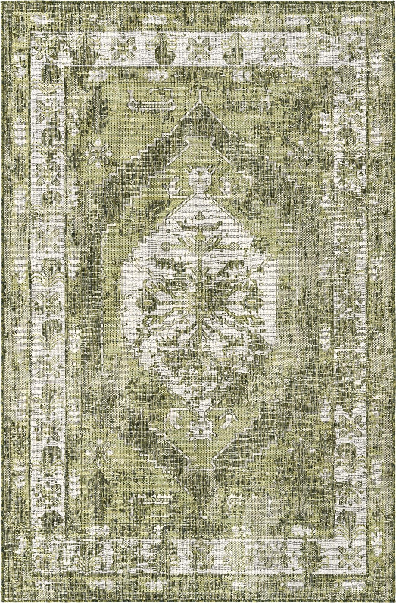 160cm x 245cm  Washable Traditional Indoor / Outdoor Rug