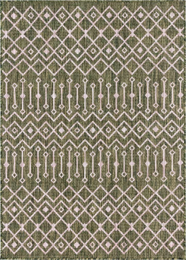 4' x 6' Easy-Clean Trellis Indoor / Outdoor Rug