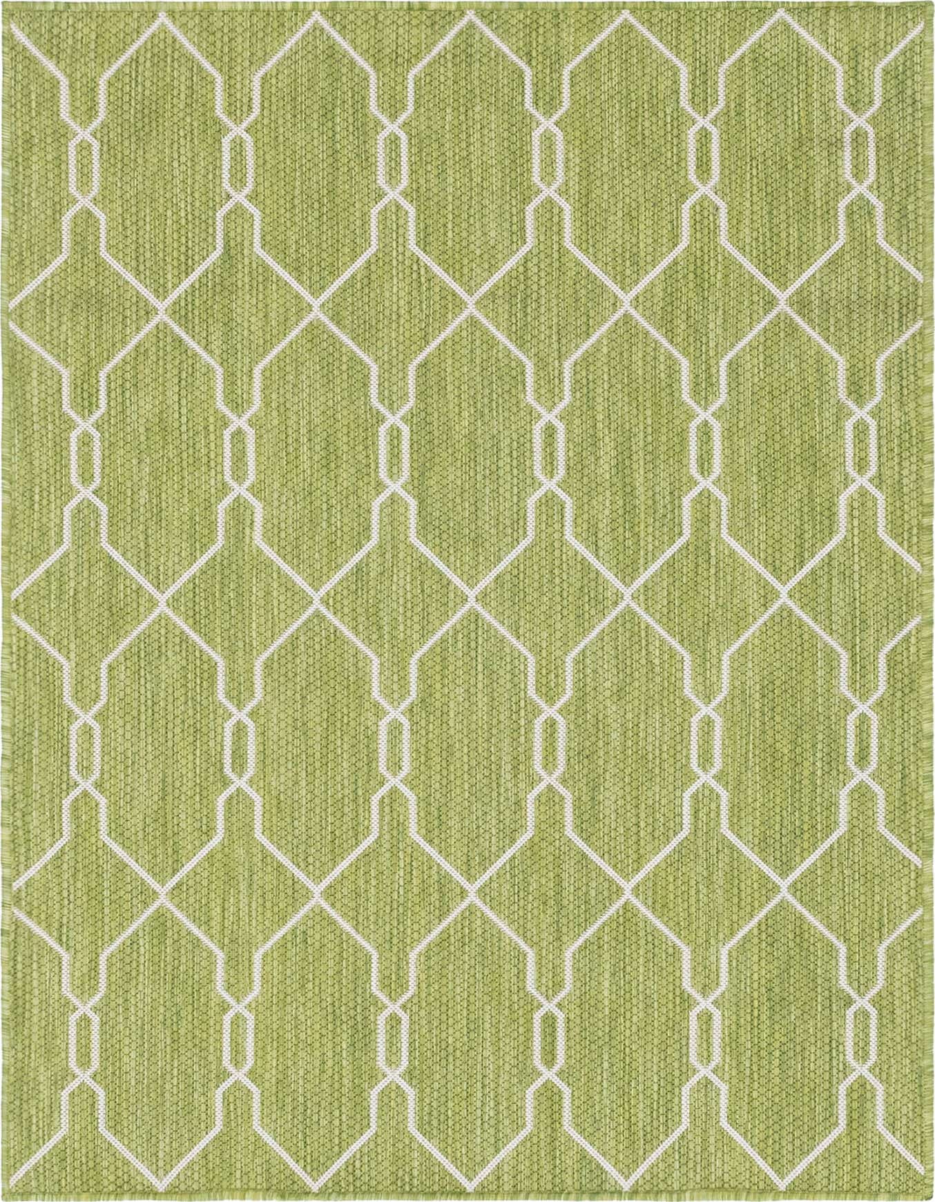 4' x 6' Easy-Clean Trellis Indoor / Outdoor Rug