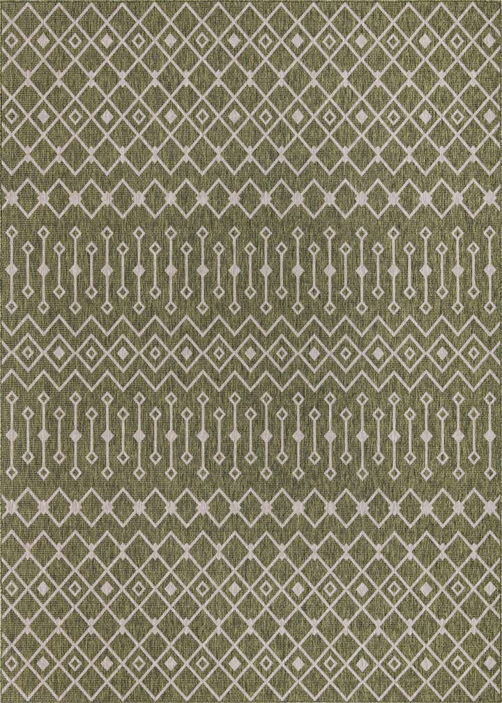 10' x 13' Easy-Clean Trellis Indoor / Outdoor Rug