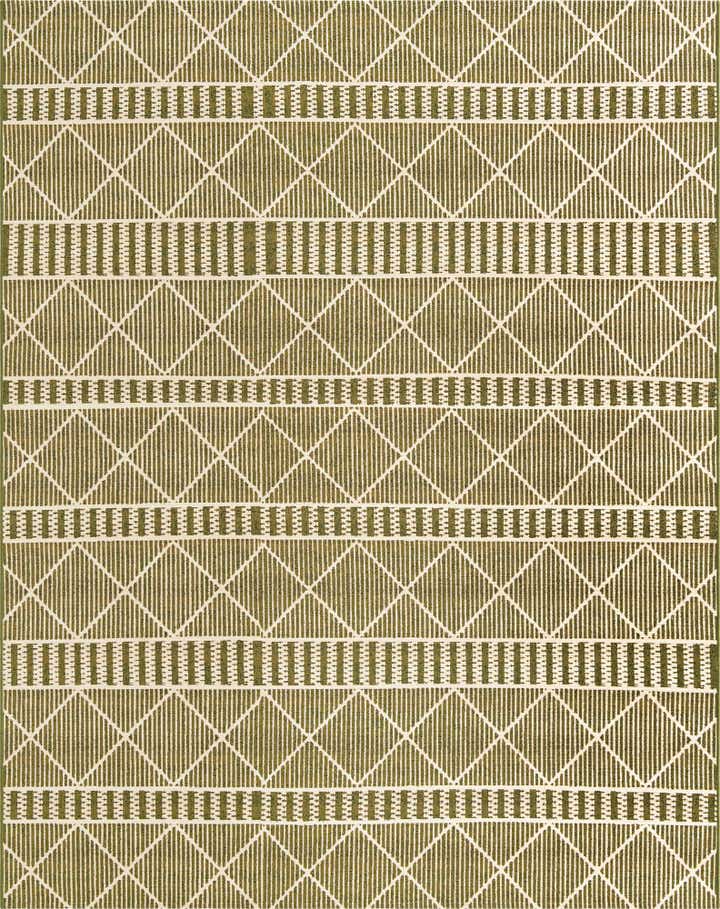 7' 10 x 10' Easy-Clean Trellis Indoor / Outdoor Rug