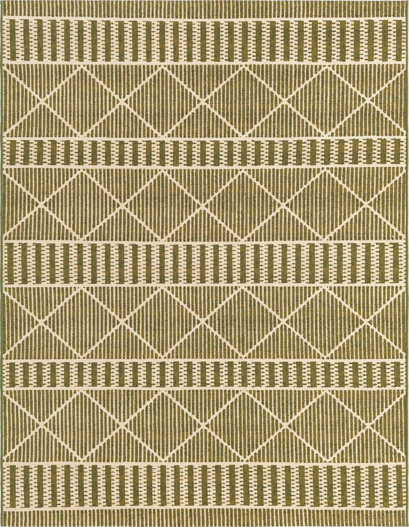 5' 3 x 8' Easy-Clean Trellis Indoor / Outdoor Rug