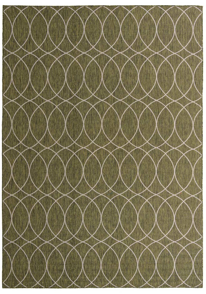 Detail image of 10' x 14' Easy-Clean Trellis Indoor / Outdoor Rug