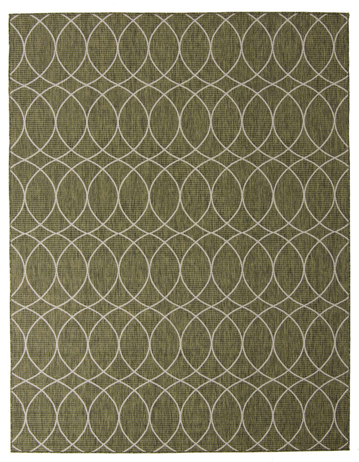 9' x 12' Easy-Clean Trellis Indoor / Outdoor Rug