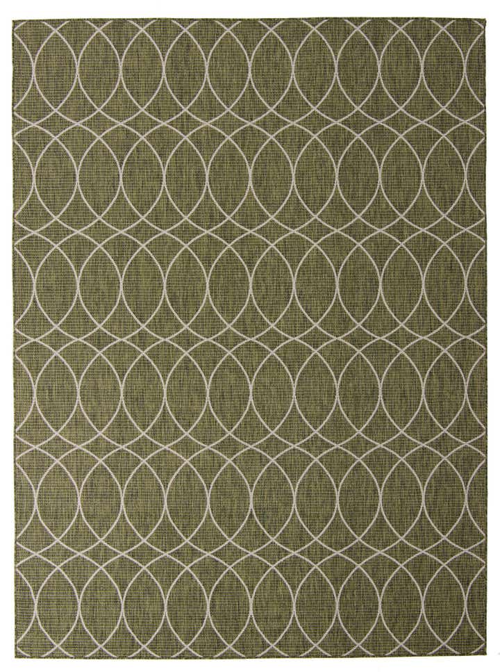9' x 12' Easy-Clean Trellis Indoor / Outdoor Rug