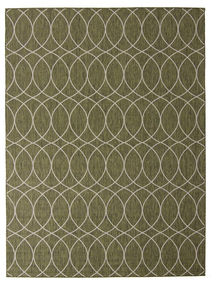 Detail image of 9' x 12' Easy-Clean Trellis Indoor / Outdoor Rug