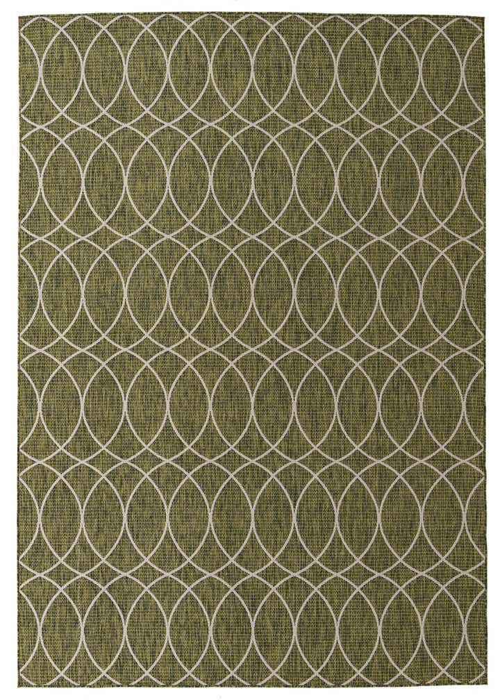 7' 10 x 11' Easy-Clean Trellis Indoor / Outdoor Rug