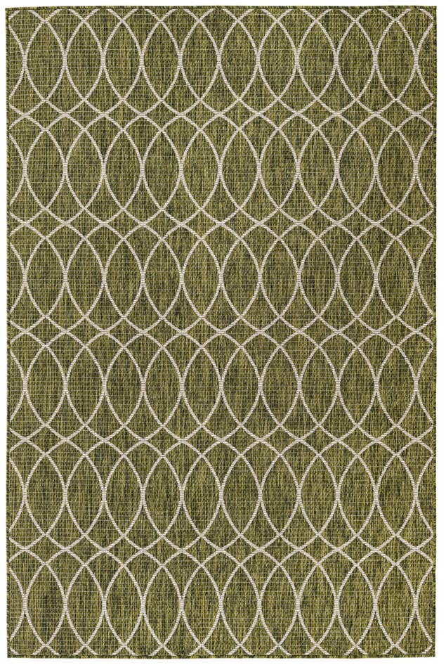 Detail image of 5' 3 x 8' Easy-Clean Trellis Indoor / Outdoor Rug