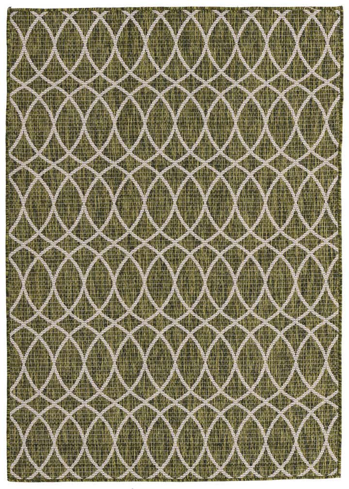 4' x 6' Easy-Clean Trellis Indoor / Outdoor Rug
