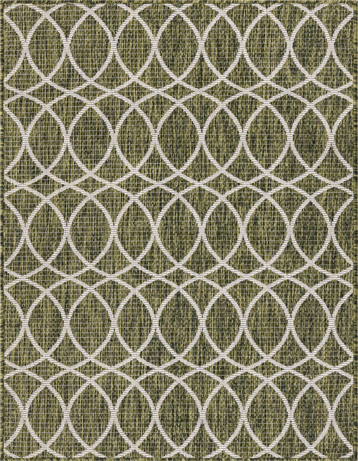 3' x 5' 3 Easy-Clean Trellis Indoor / Outdoor Rug