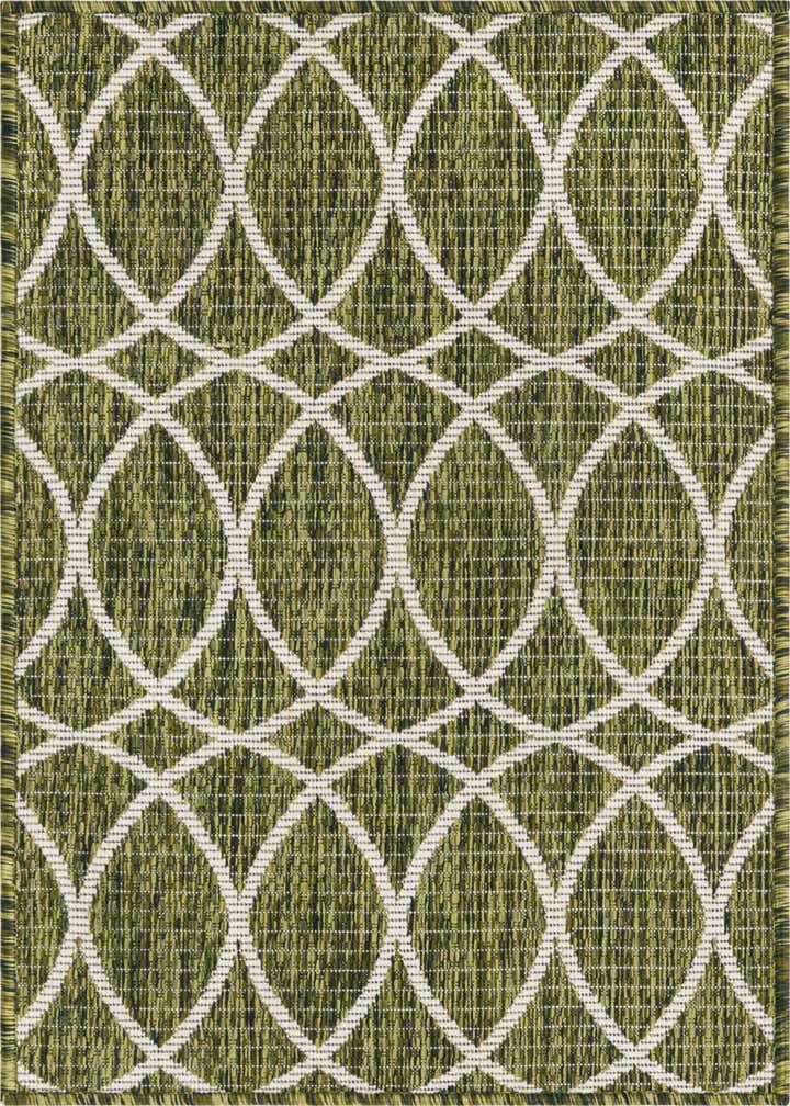 2' x 3' Easy-Clean Trellis Indoor / Outdoor Rug
