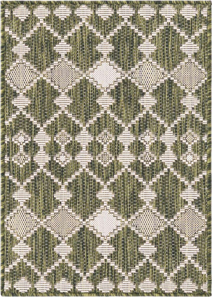 2' x 3' Easy-Clean Trellis Indoor / Outdoor Rug