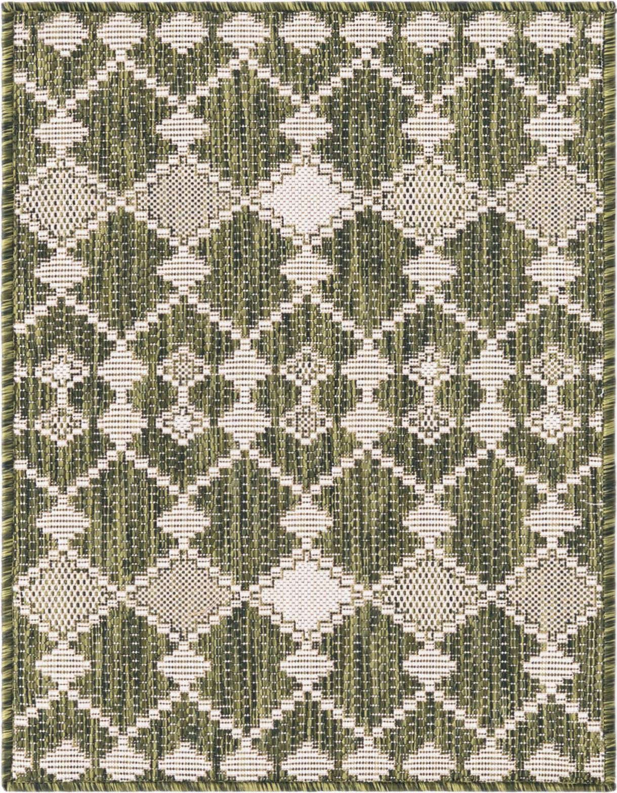 2' x 3' Easy-Clean Trellis Indoor / Outdoor Rug