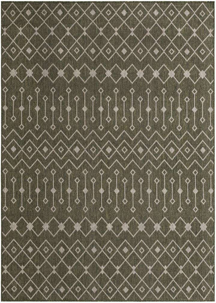 7' 10 x 10' Easy-Clean Trellis Indoor / Outdoor Rug