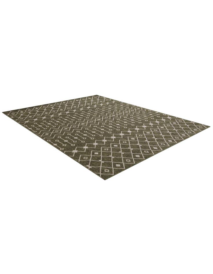 Detail image of 7' 10 x 10'  Washable Trellis Indoor / Outdoor Rug
