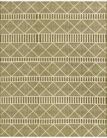 7' 10 x 10' Easy-Clean Trellis Indoor / Outdoor Rug